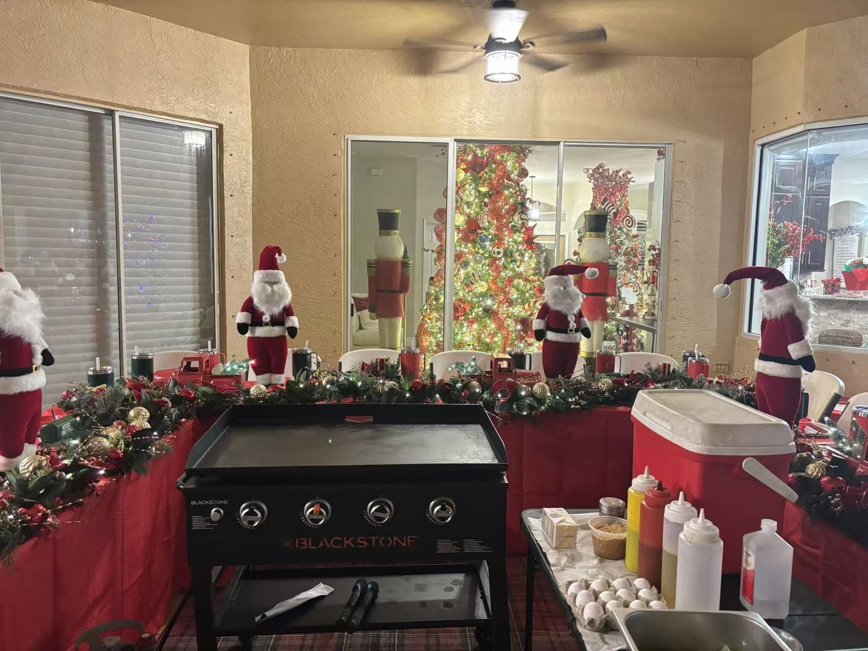 Christmas party Hibachi