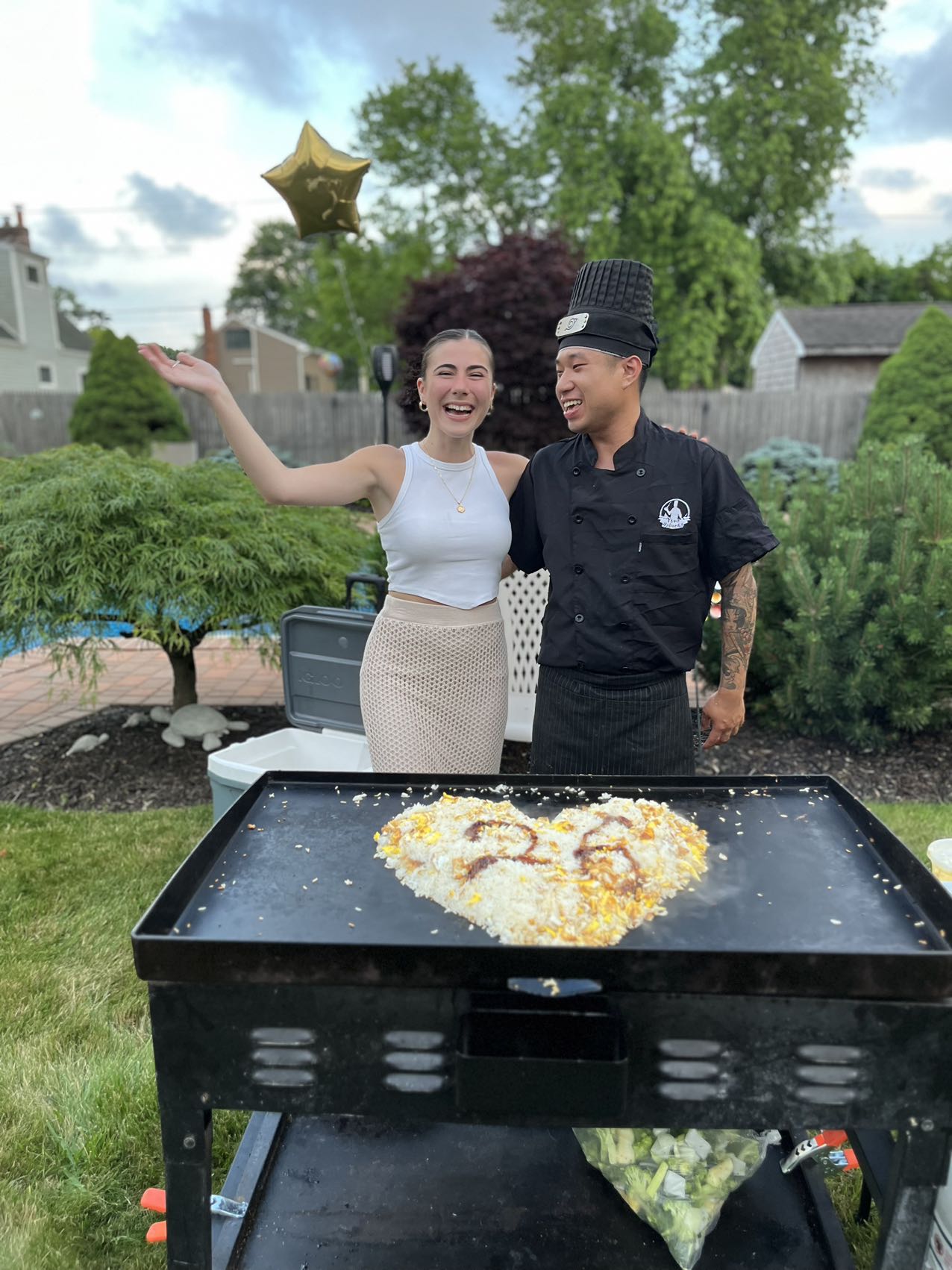 mobile hibachi for birthday party